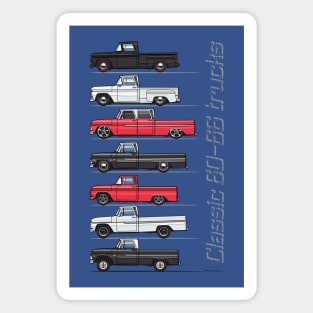 Classic 1960-1966 Trucks Magnet